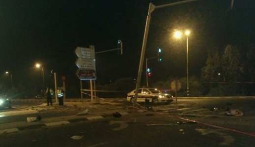 حادث طرق مروع قرب مدينة عكا ومصرع الشاب بشير بدران (19 عاما) من بلدة البعنة 